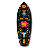 Fox and Rabbit Glass Wall Art