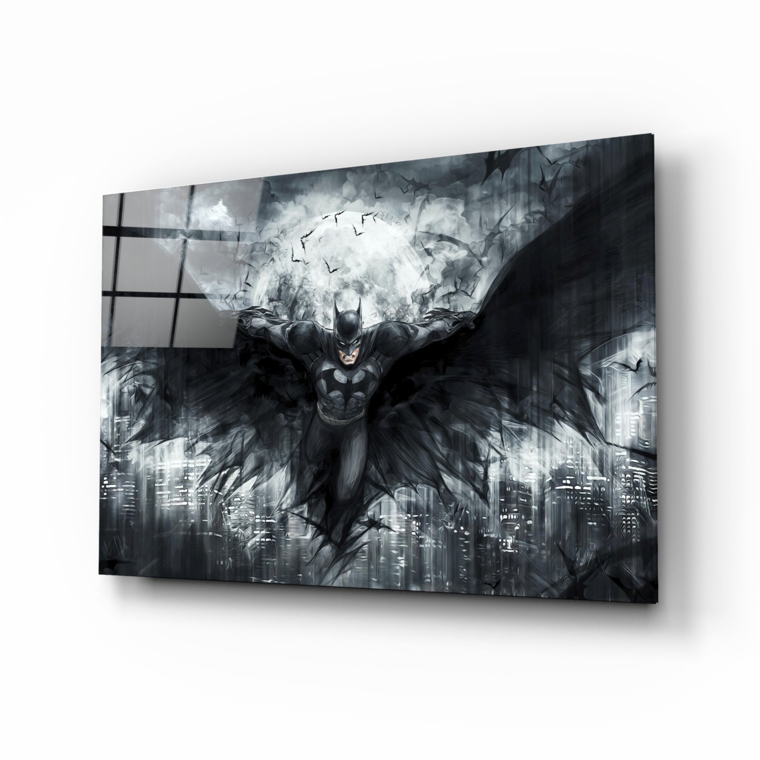 Tupac Shakur Glass Wall Art.