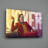 Joker Glass Wall Art.