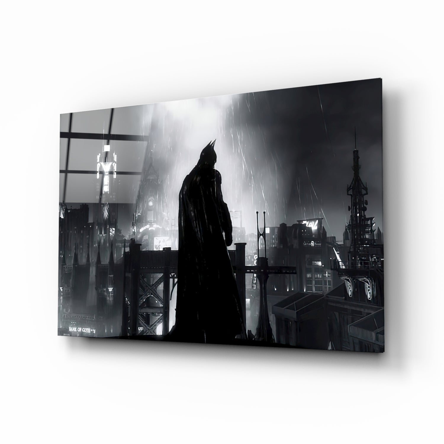 Batman Glass Wall Art.