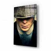 Peaky Blinders-Thomas Shelby Glass Wall Art.