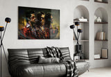 Fight Club-Tyler Durden Glass Wall Art.