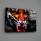 Anger of a Tiger Glass Wall Art.