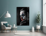 Joker Glass Wall Art.