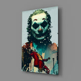 Joker Glass Wall Art.