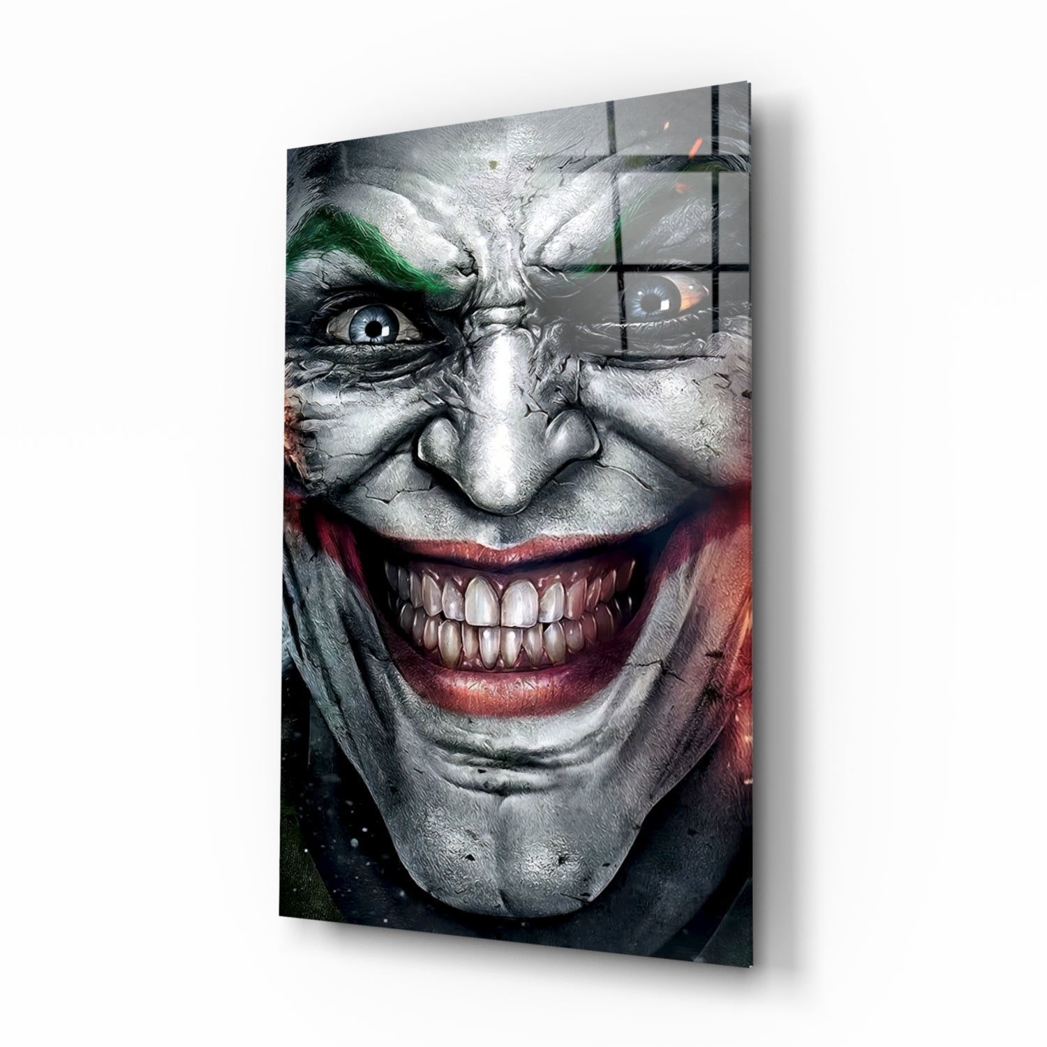 Joker Glass Wall Art.