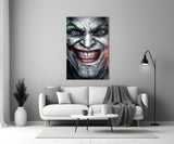 Joker Glass Wall Art.