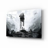 Star Wars Battlefront Glass Wall Art.