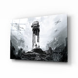 Star Wars Battlefront Glass Wall Art.