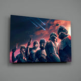 Star Wars Bad Batch Glass Wall Art.