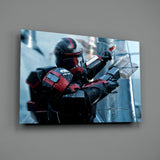Star Wars Bad Batch Glass Wall Art.