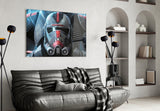 Star Wars Bad Batch Glass Wall Art.