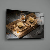 Coffee Glass Wall Art.