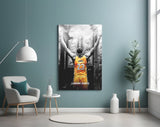 Lebron James Glass Wall Art.