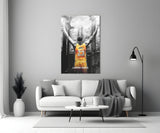 Lebron James Glass Wall Art.