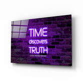 Words of Seneca Glass Wall Art.