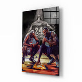 Respect for Kobe Bryant Glass Wall Art.