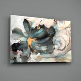 Marble Flower Glass Wall Art.