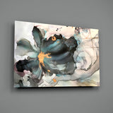 Marble Flower Glass Wall Art.