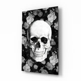 Skull Glass Wall Art.