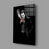 Joker Glass Wall Art.