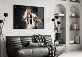 Christiano Ronaldo Glass Wall Art.