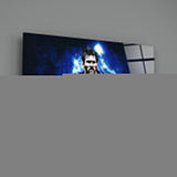 Messi Glass Wall Art.