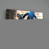 Captain America Glass Wall Art.