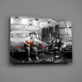 Marilyn Elvis Retro Glass Wall Art.