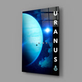 Uranus Glass Wall Art.