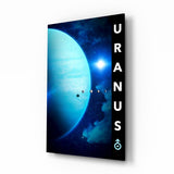 Uranus Glass Wall Art.
