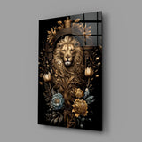 Lion King Glass Wall Art.