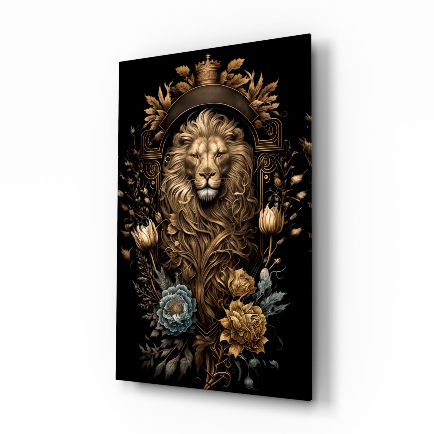 Lion King Glass Wall Art.