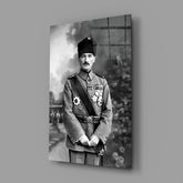 Ataturk Glass Wall Art.