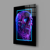Skull Glass Wall Art.
