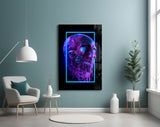 Skull Glass Wall Art.