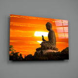 Buddha of Ibiraçu Glass Wall Art.