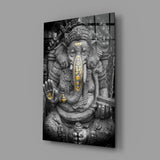 Ganesha Glass Wall Art.