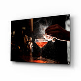 Coctail Glass Wall Art.