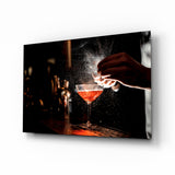 Coctail Glass Wall Art.