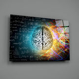 Brain Glass Wall Art.