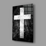 Cross Glass Wall Art.