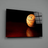 Baseball Glass Wall Art.