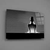 Against the Wall Glass Wall Art.