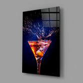 Coctail Glass Wall Art.