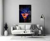 Coctail Glass Wall Art.