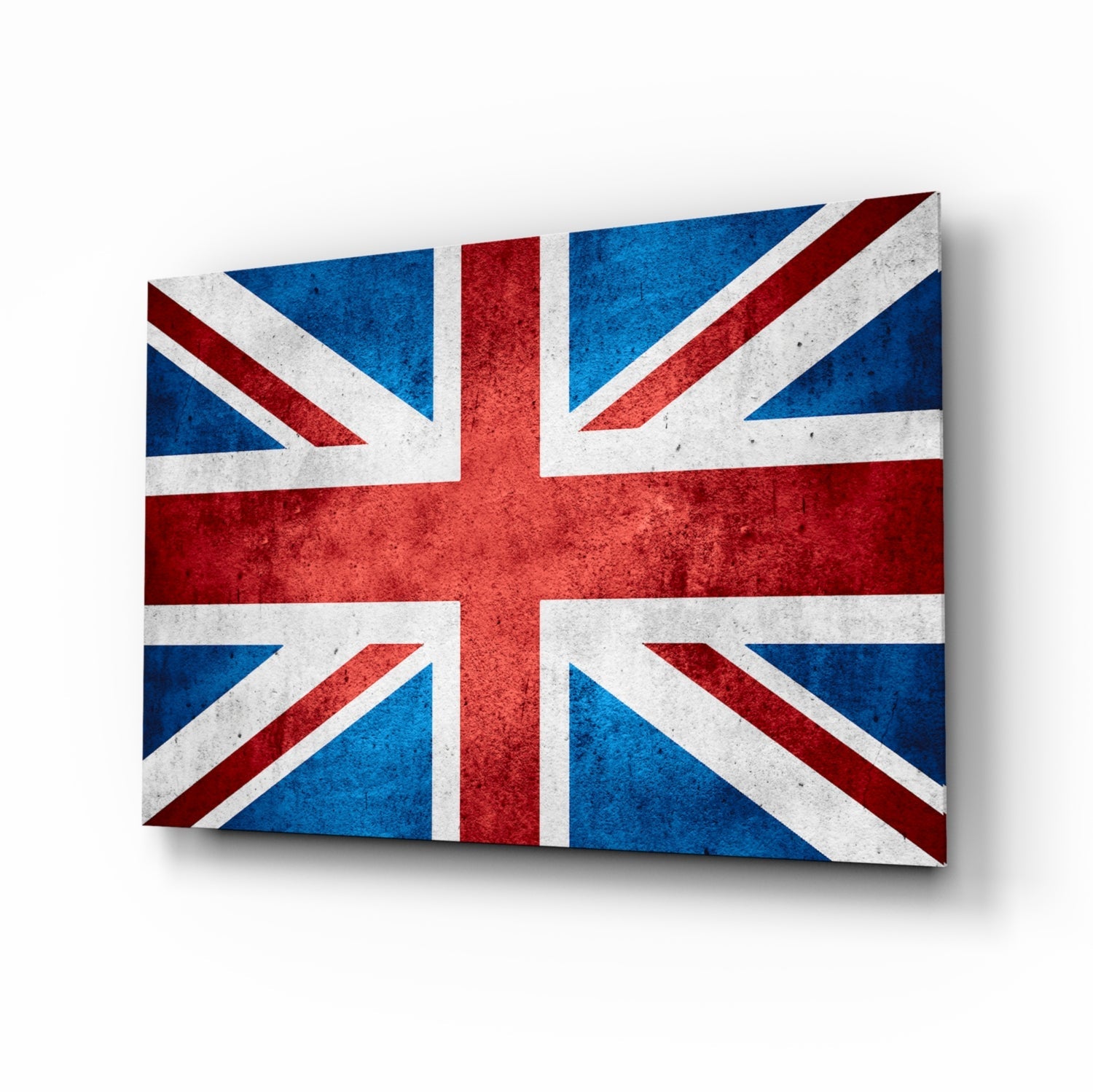 Flag of the United Kingdom Glass Wall Art.