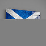 Flag of Scotland Glass Wall Art.
