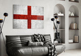 Flag of England Glass Wall Art.