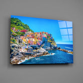Manarola Glass Wall Art.
